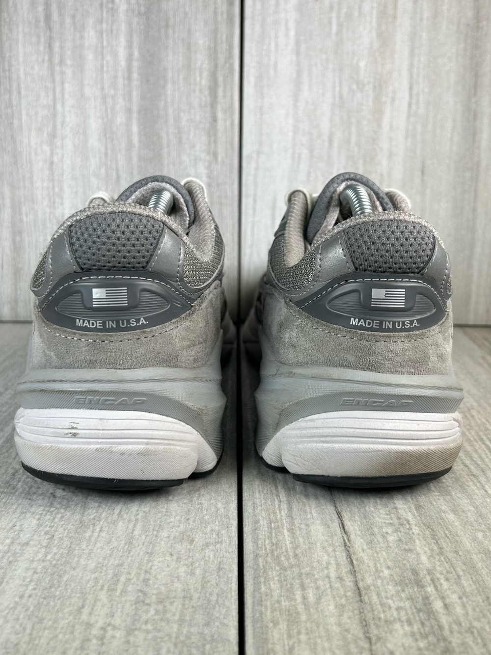 New Balance 990v6 Grey Athletic Sneaker Running Shoes Made In USA Womens Size 10 - Picture 8 of 11